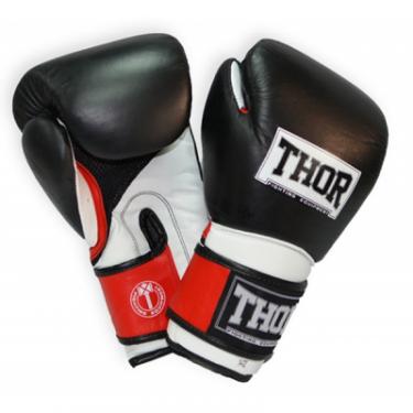 Боксерские перчатки Thor Pro King 12oz Black/Red/White Фото