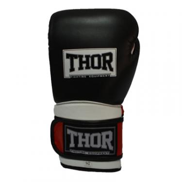 Боксерские перчатки Thor Pro King 12oz Black/Red/White Фото 1