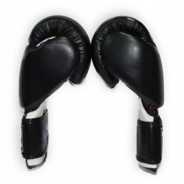 Боксерские перчатки Thor Ring Star 14oz Black/White/Red Фото 1