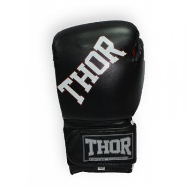 Боксерские перчатки Thor Ring Star 14oz Black/White/Red Фото 2