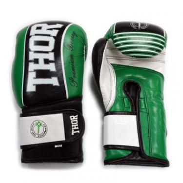 Боксерские перчатки Thor Thunder 10oz Green Фото 1