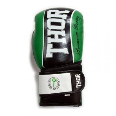 Боксерские перчатки Thor Thunder 10oz Green Фото 3