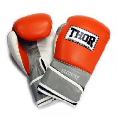 Боксерские перчатки Thor Ultimate 16oz Orange/Grey/White Фото