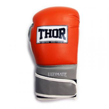 Боксерские перчатки Thor Ultimate 16oz Orange/Grey/White Фото 1