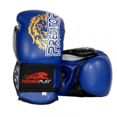 Боксерские перчатки PowerPlay 3006 14oz Blue Фото