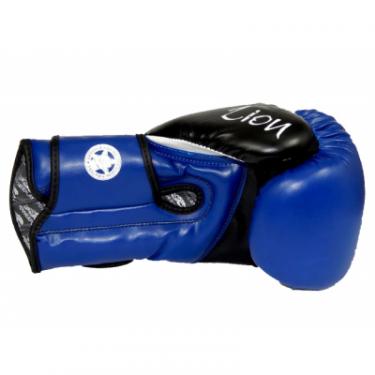 Боксерские перчатки PowerPlay 3006 14oz Blue Фото 2