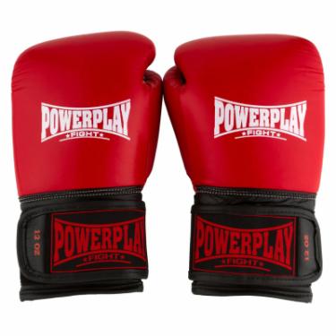 Боксерские перчатки PowerPlay 3015 14oz Red Фото 4