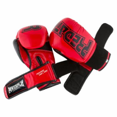 Боксерские перчатки PowerPlay 3017 14oz Red Фото 3