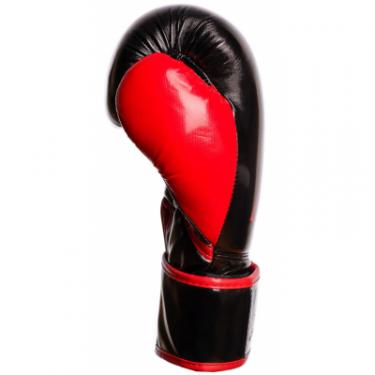 Боксерские перчатки PowerPlay 3017 14oz Black Фото 1