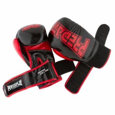 Боксерские перчатки PowerPlay 3017 14oz Black Фото 3