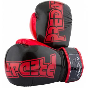 Боксерские перчатки PowerPlay 3017 14oz Black Фото 6