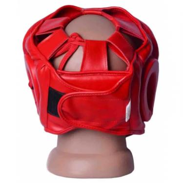 Боксерский шлем PowerPlay 3043 S Red Фото 4