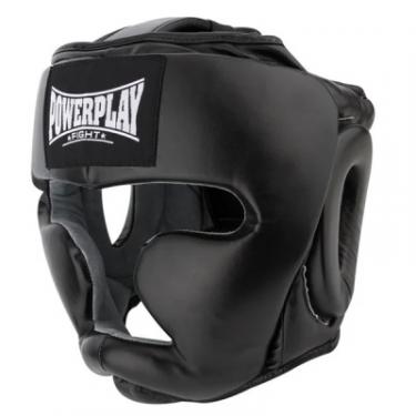 Боксерский шлем PowerPlay 3066 L Black Фото