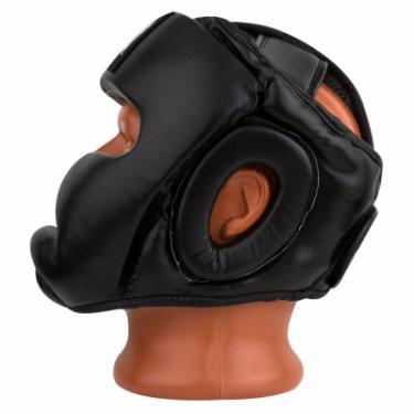 Боксерский шлем PowerPlay 3066 L Black Фото 3