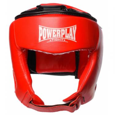 Боксерский шлем PowerPlay 3049 M Red Фото