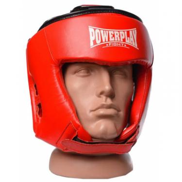 Боксерский шлем PowerPlay 3049 M Red Фото 1