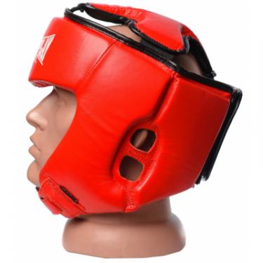 Боксерский шлем PowerPlay 3049 M Red Фото 2