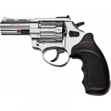 Револьвер под патрон Флобера Stalker 3" 4 мм Nickel Black Фото
