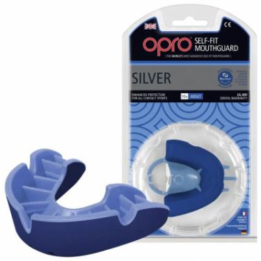 Капа Opro Silver - Blue/Light Blue Фото