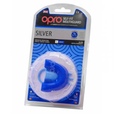Капа Opro Silver - Blue/Light Blue Фото 4