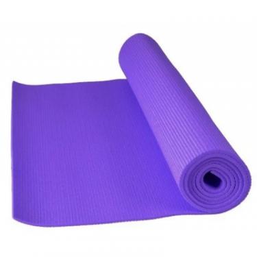 Коврик для фитнеса Power System Fitness Yoga Mat PS-4014 Purple Фото 1