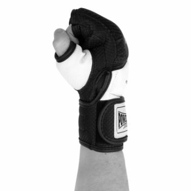 Перчатки для MMA PowerPlay 3075 S Black/White Фото 2