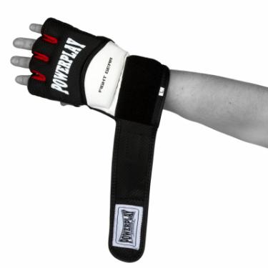 Перчатки для MMA PowerPlay 3075 S Black/White Фото 3