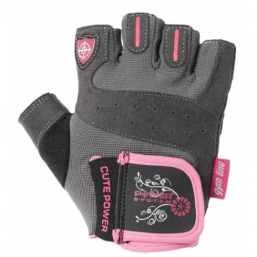 Перчатки для фитнеса Power System Cute Power Woman PS-2560 M Pink Фото