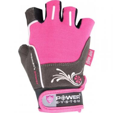 Перчатки для фитнеса Power System Woman"s Power PS-2570 M Pink Фото