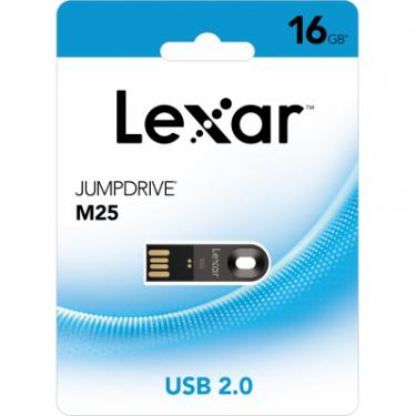 USB флеш накопитель Lexar 16GB JumpDrive M25 Titanium Gray USB 2.0 Фото 5