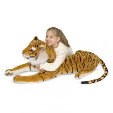 Мягкая игрушка Melissa&Doug Гигантский плюшевый тигр, 1,8 м Фото 1