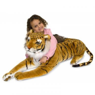Мягкая игрушка Melissa&Doug Гигантский плюшевый тигр, 1,8 м Фото 2