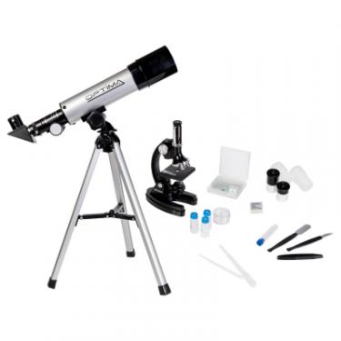 Микроскоп Optima Universer 300x-1200x + Телескоп 50/360 AZ в кейсе Фото 4