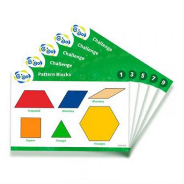 Обучающий набор Gigo Геометрическая мозаика с карточками, 250 эл. Фото 2