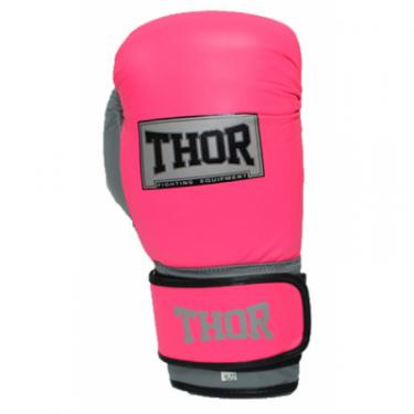 Боксерские перчатки Thor Typhoon 12oz Pink/White/Grey Фото 1