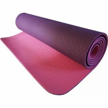 Коврик для фитнеса Power System Yoga Mat Premium PS-4060 Purple Фото 1