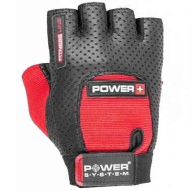Перчатки для фитнеса Power System Power Plus PS-2500 Black/Red L Фото 2