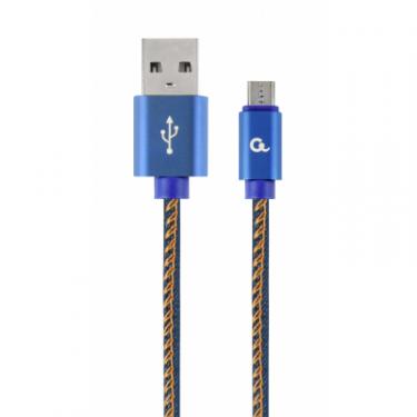 Дата кабель Cablexpert USB 2.0 AM to Micro 5P 1.0m corner Фото