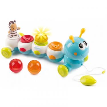 Развивающая игрушка Smoby Cotoons Гусеница со звуковым и световым эффектами Фото