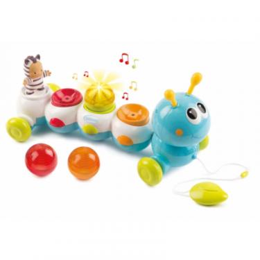 Развивающая игрушка Smoby Cotoons Гусеница со звуковым и световым эффектами Фото 2