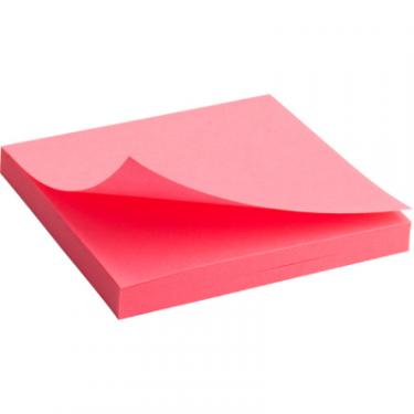 Бумага для заметок Axent с клейким слоем 75x75мм, 80арк, ярко-розовый Фото