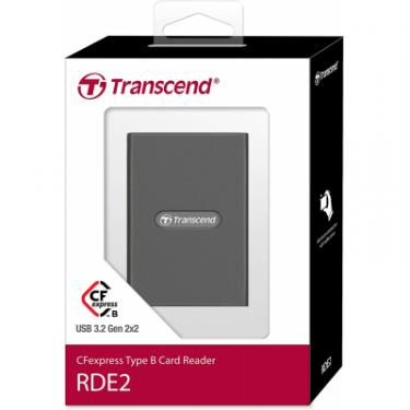 Считыватель флеш-карт Transcend USB 3.2 Gen 2x2 Type-C CFexpress Фото 1