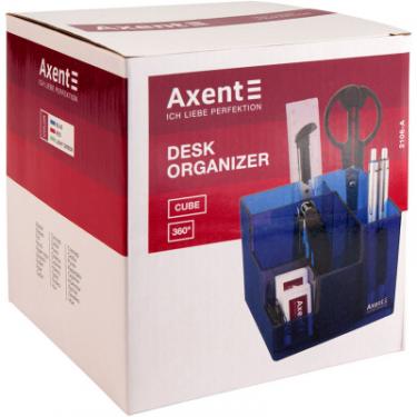Настольный набор Axent Cube 9 предметов Красный Фото 1