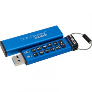 USB флеш накопитель Kingston 128GB DataTraveler 2000 USB 3.0 Фото 2