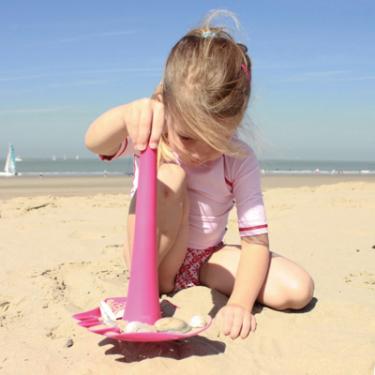 Игрушка для песка QUUT TRIPLET 4 в 1 для песка, снега и воды розовый Фото 1
