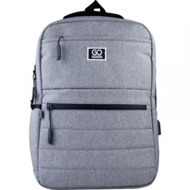 Рюкзак школьный GoPack Сity 167-1 серый Фото