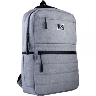 Рюкзак школьный GoPack Сity 167-1 серый Фото 1