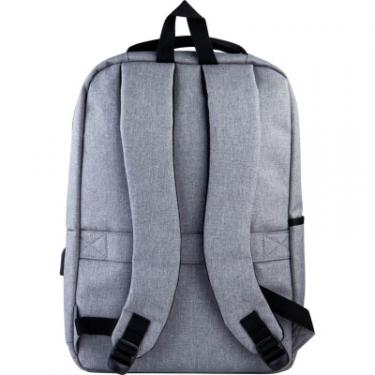 Рюкзак школьный GoPack Сity 167-1 серый Фото 2