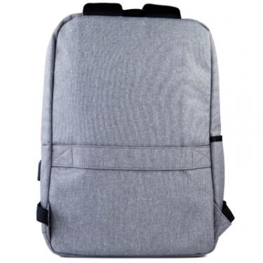Рюкзак школьный GoPack Сity 167-1 серый Фото 3