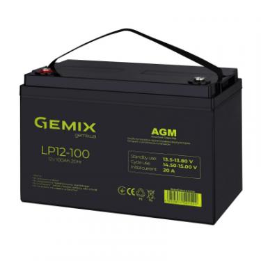 Батарея к ИБП Gemix LP 12В 100 Ач Фото 1